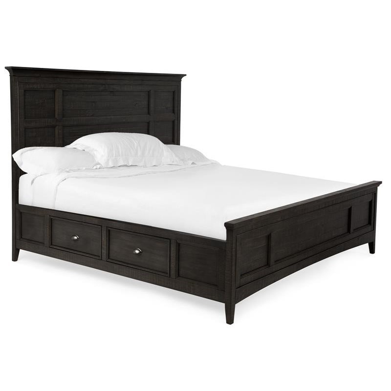 Magnussen Home Westley Falls Bedroom Traditional King Panel Bed with